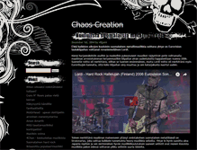 Tablet Screenshot of chaoscreation.net